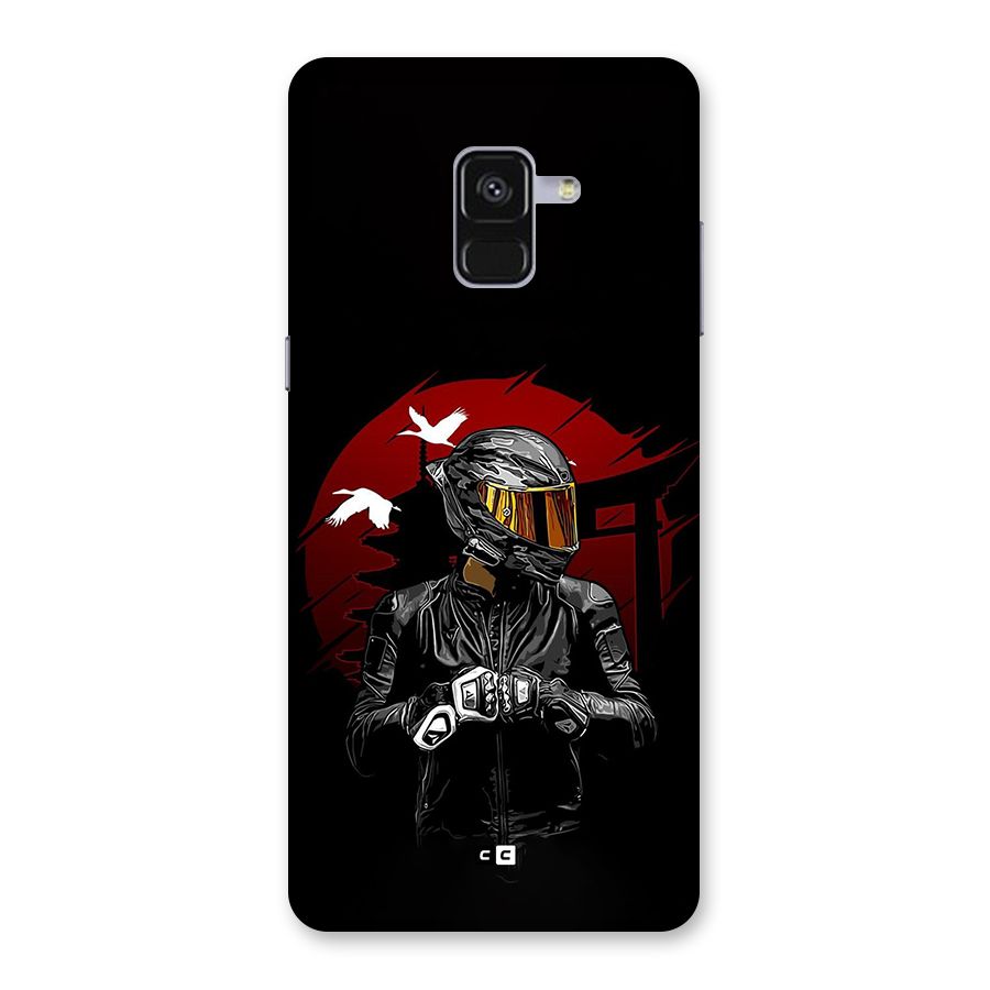 Moto Rider Ready Back Case for Galaxy A8 Plus