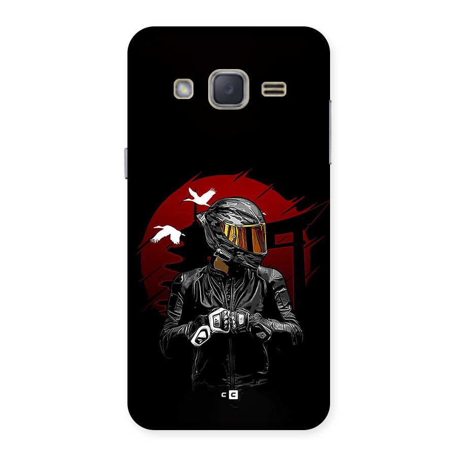 Moto Rider Ready Back Case for Galaxy J2