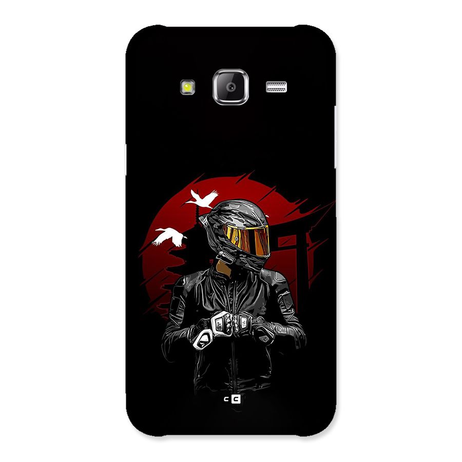 Moto Rider Ready Back Case for Galaxy J5