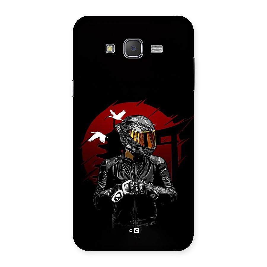Moto Rider Ready Back Case for Galaxy J7
