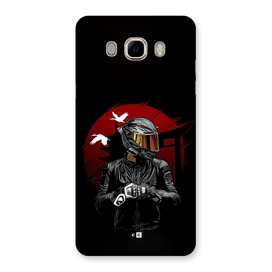 Moto Rider Ready Back Case for Galaxy J7 2016