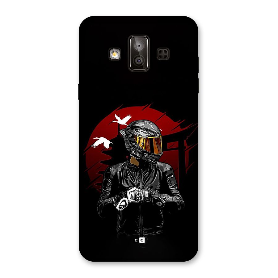 Moto Rider Ready Back Case for Galaxy J7 Duo