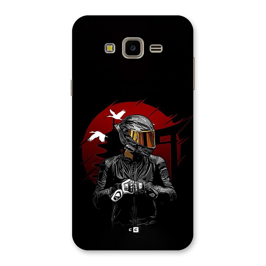 Moto Rider Ready Back Case for Galaxy J7 Nxt