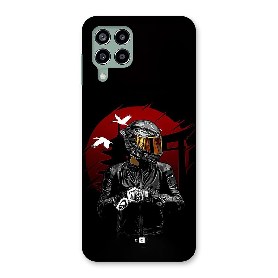 Moto Rider Ready Back Case for Galaxy M33