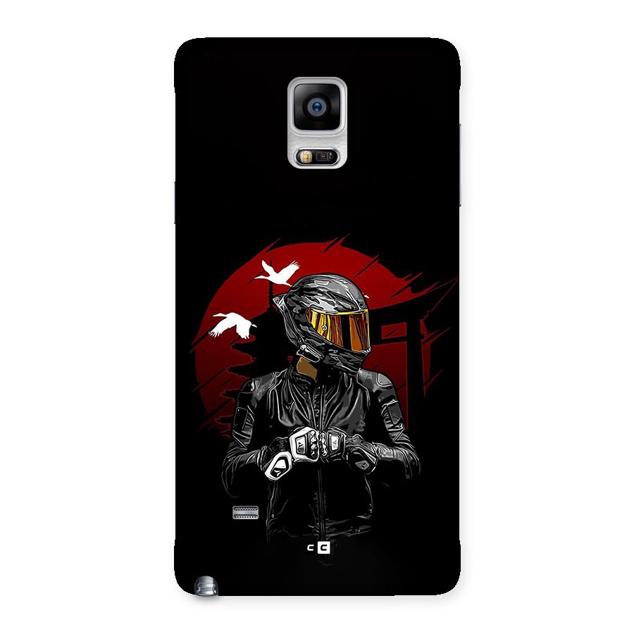 Moto Rider Ready Back Case for Galaxy Note 4