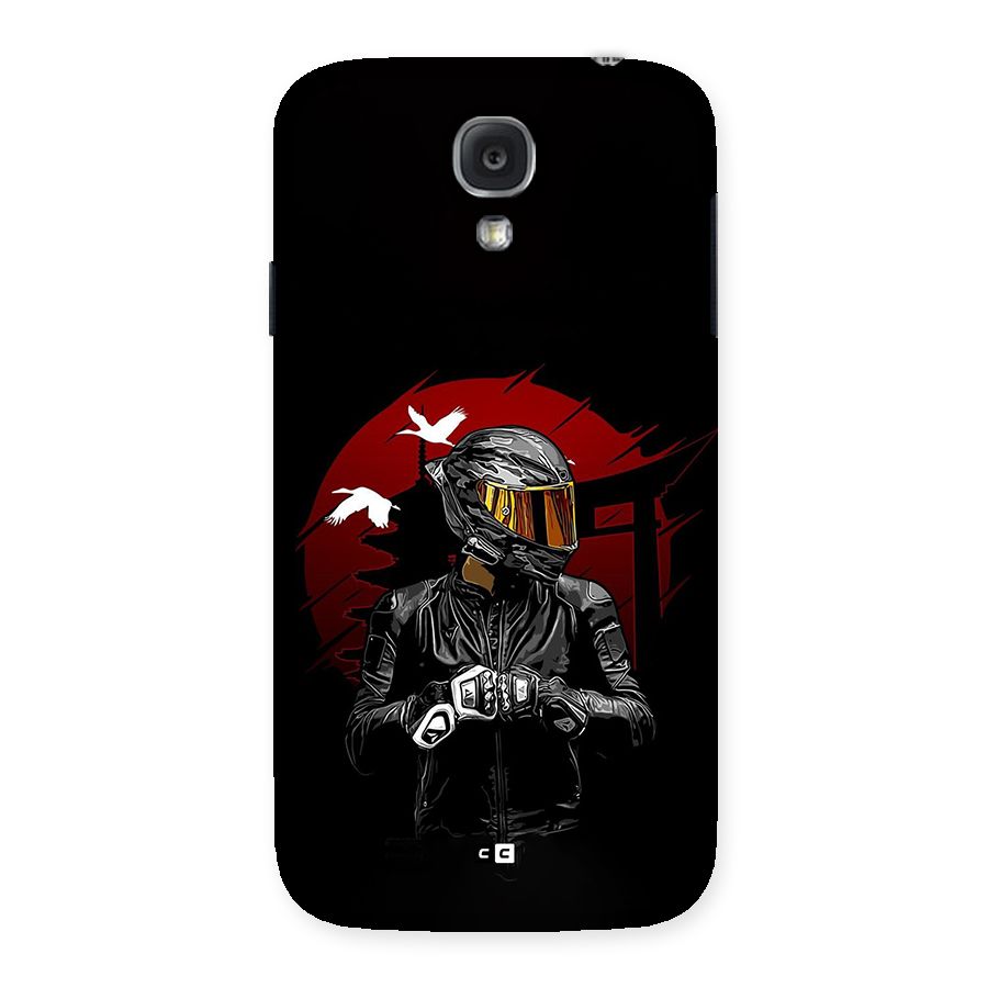 Moto Rider Ready Back Case for Galaxy S4