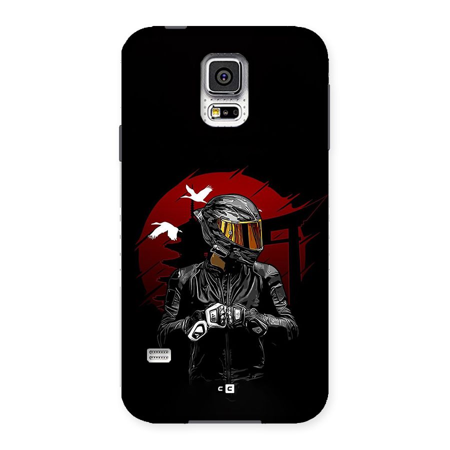 Moto Rider Ready Back Case for Galaxy S5