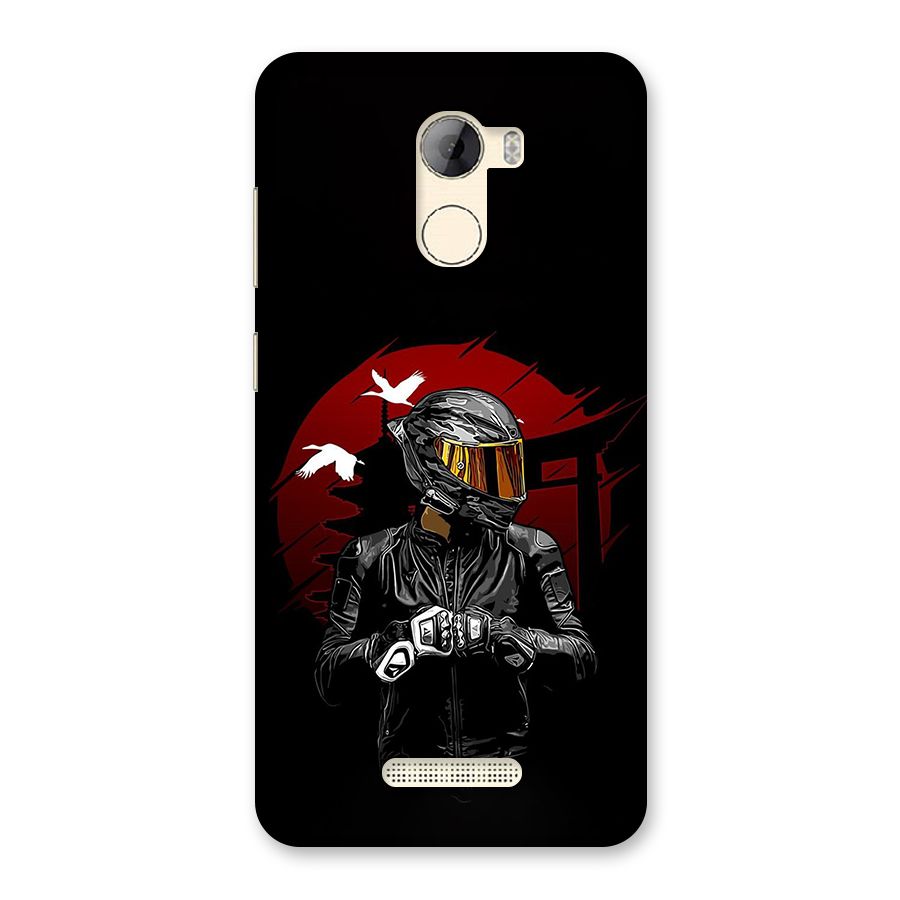 Moto Rider Ready Back Case for Gionee A1 LIte