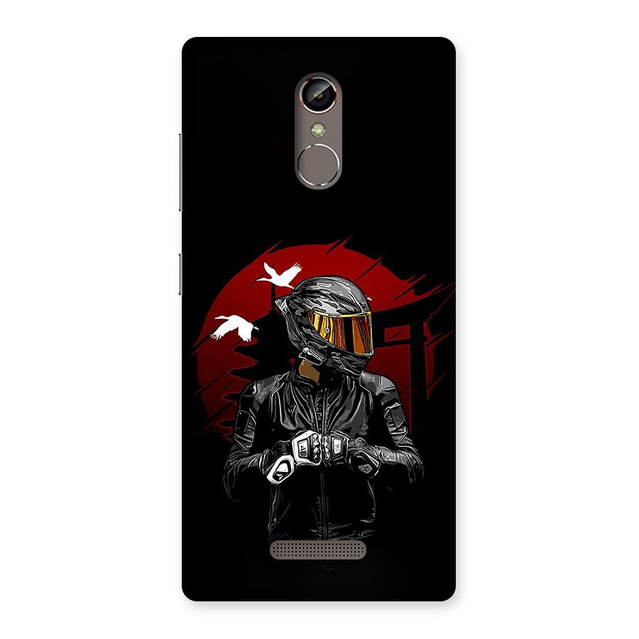 Moto Rider Ready Back Case for Gionee S6s