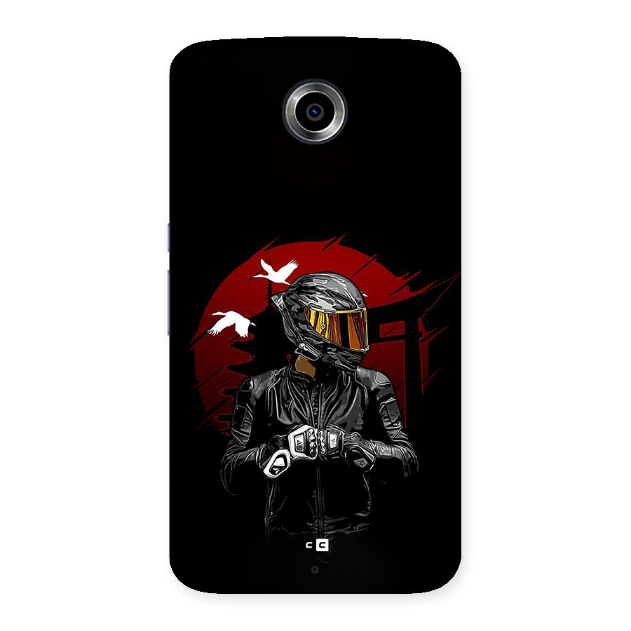 Moto Rider Ready Back Case for Google Nexus 6