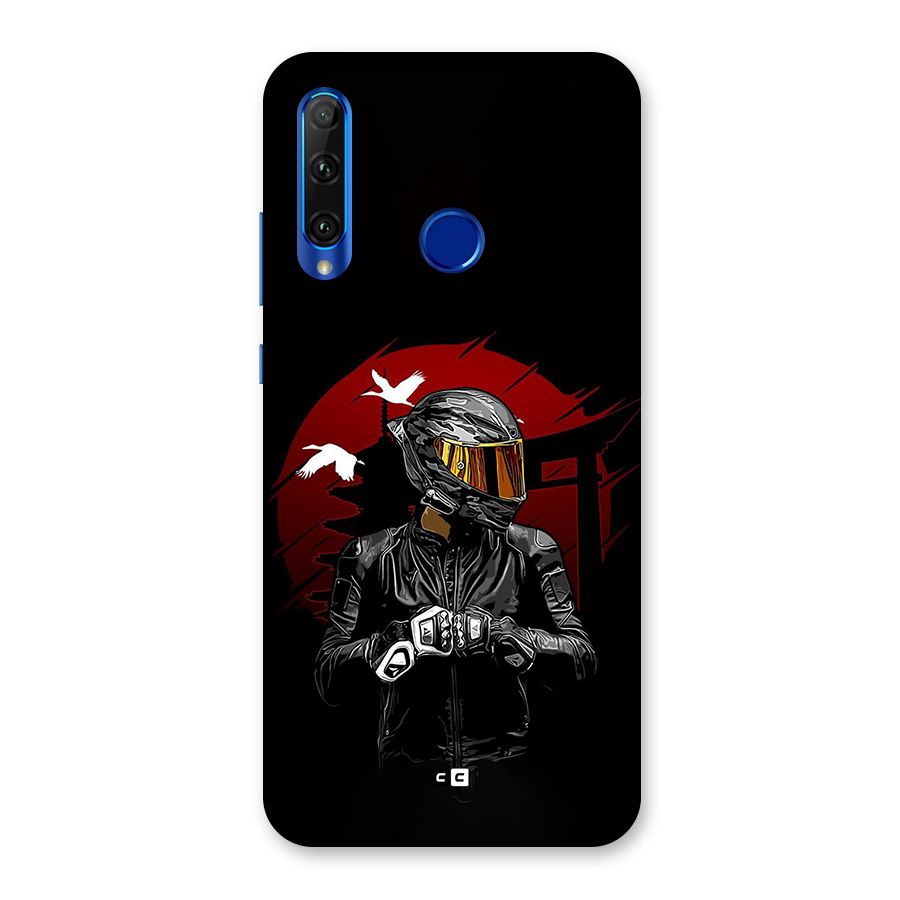 Moto Rider Ready Back Case for Honor 20i