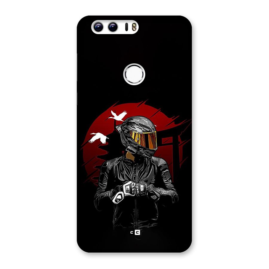 Moto Rider Ready Back Case for Honor 8
