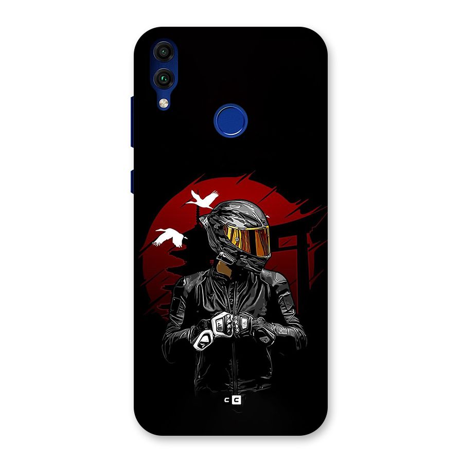 Moto Rider Ready Back Case for Honor 8C