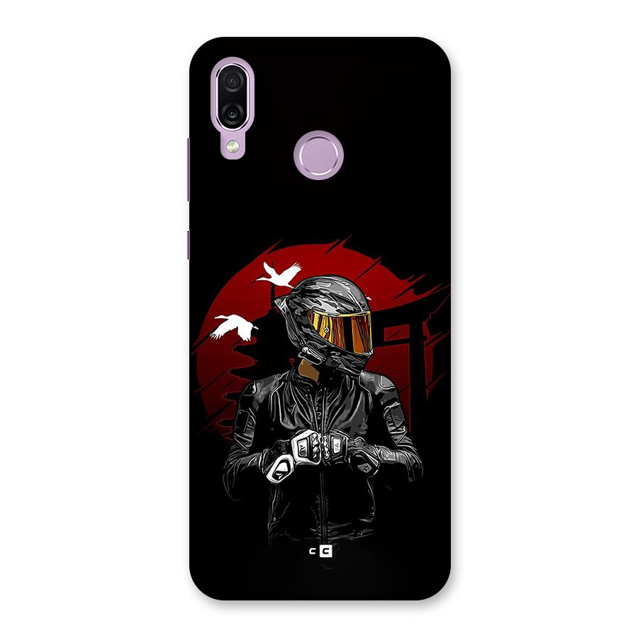 Moto Rider Ready Back Case for Honor Play