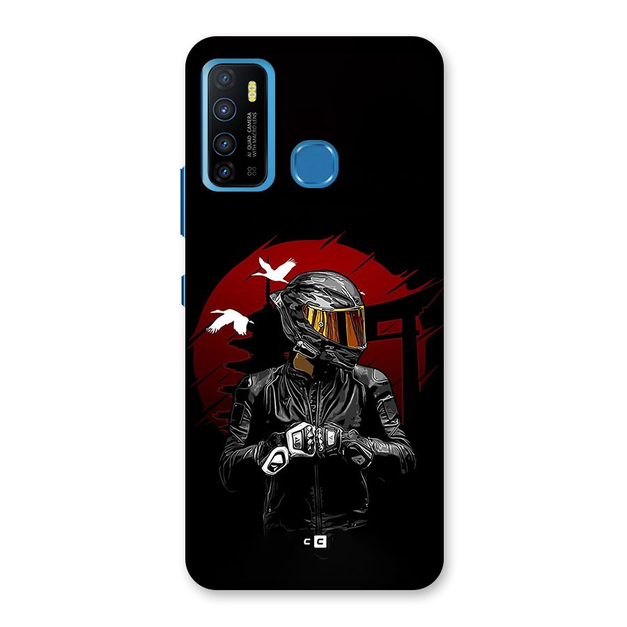 Moto Rider Ready Back Case for Infinix Hot 9