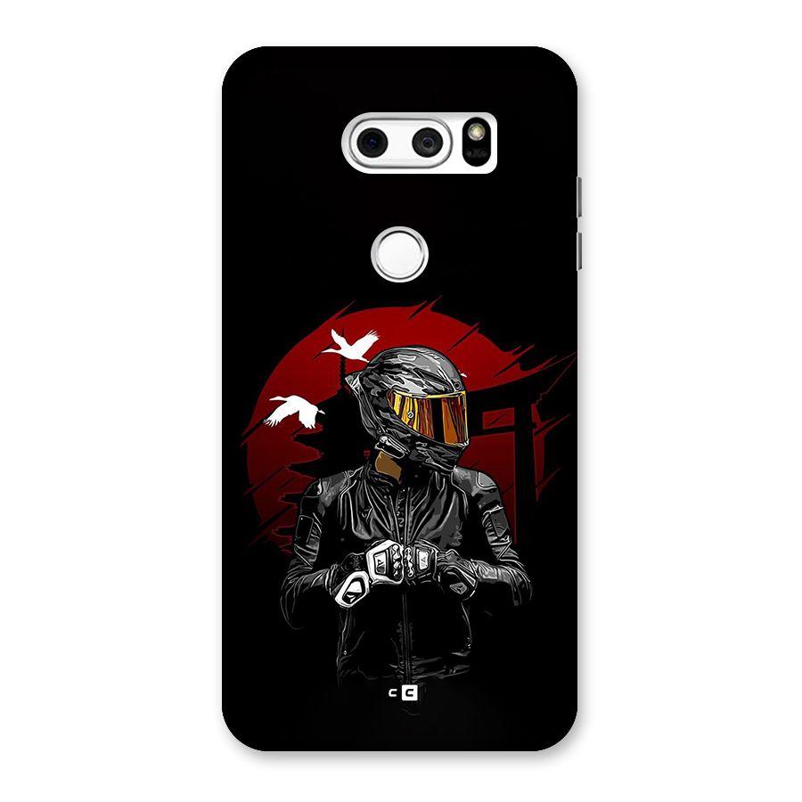 Moto Rider Ready Back Case for LG V30