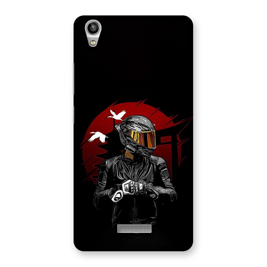 Moto Rider Ready Back Case for Lava Pixel V1