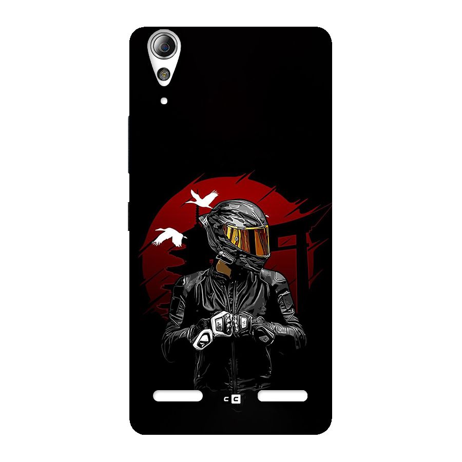 Moto Rider Ready Back Case for Lenovo A6000 Plus
