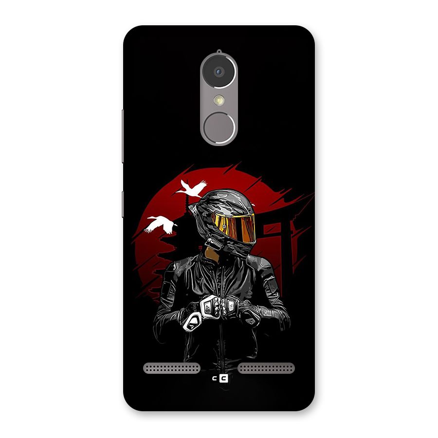 Moto Rider Ready Back Case for Lenovo K6 Power