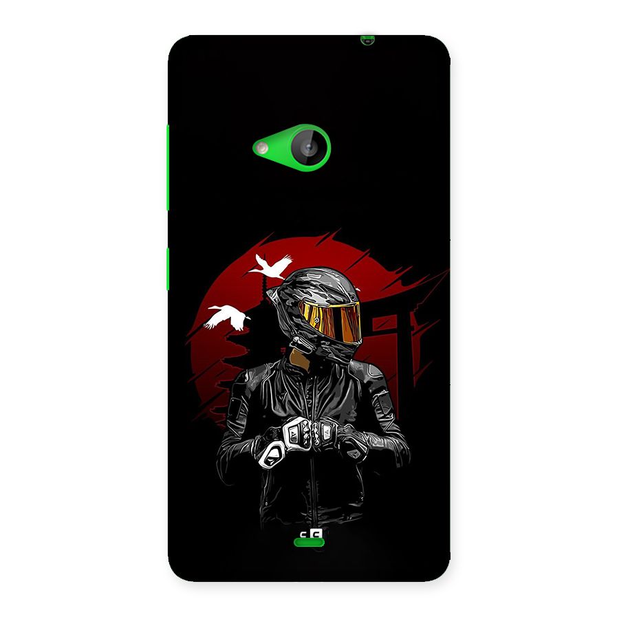 Moto Rider Ready Back Case for Lumia 535