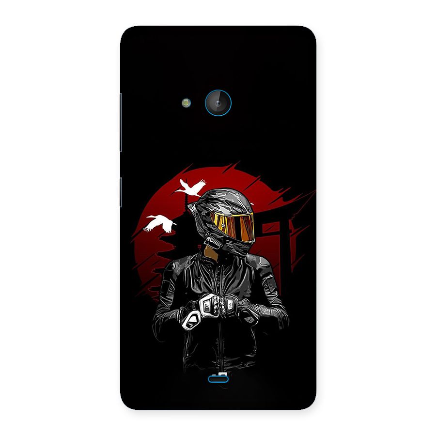 Moto Rider Ready Back Case for Lumia 540