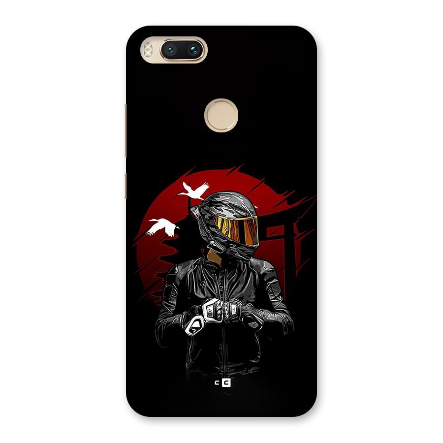 Moto Rider Ready Back Case for Mi A1