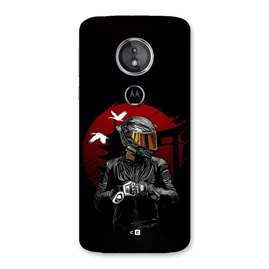 Moto Rider Ready Back Case for Moto E5
