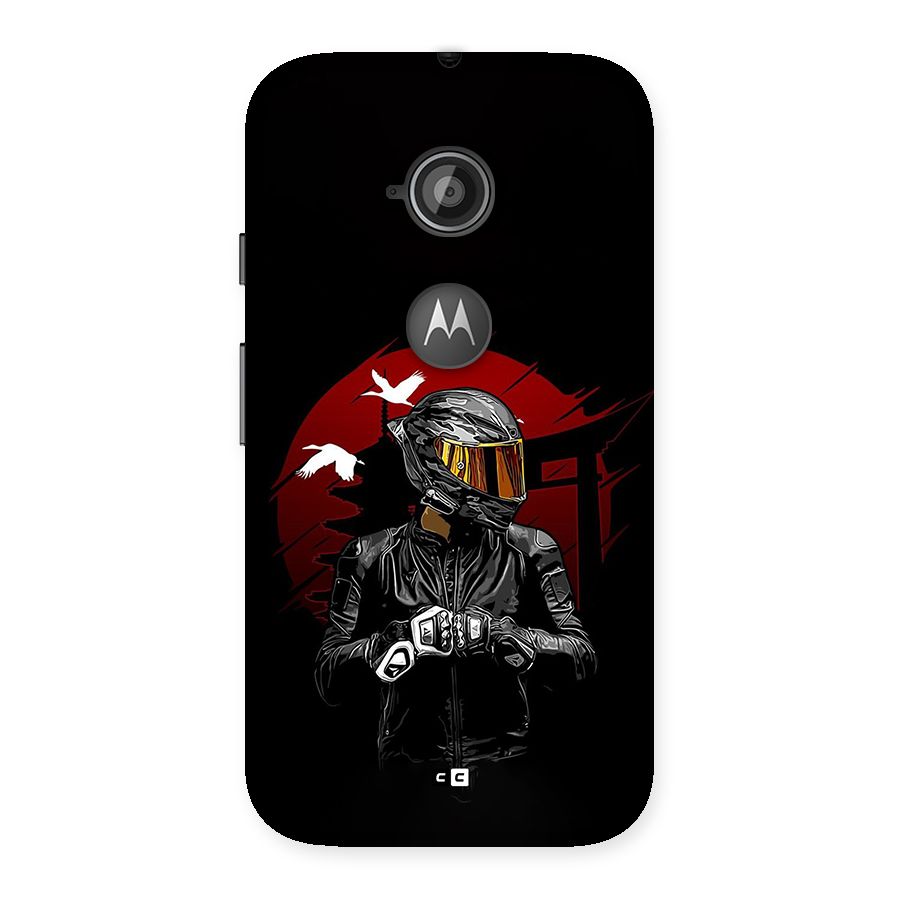 Moto Rider Ready Back Case for Moto E 2nd Gen