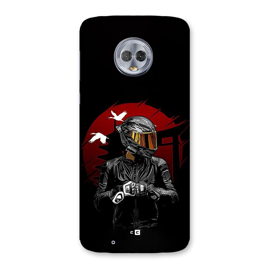 Moto Rider Ready Back Case for Moto G6