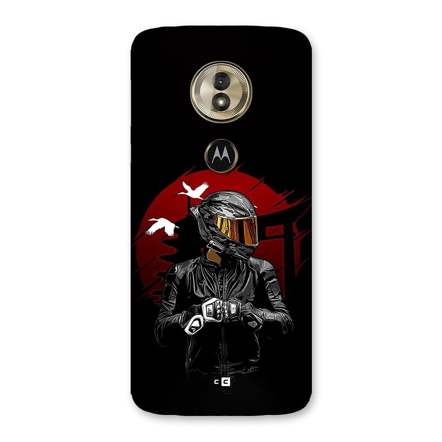 Moto Rider Ready Back Case for Moto G6 Play