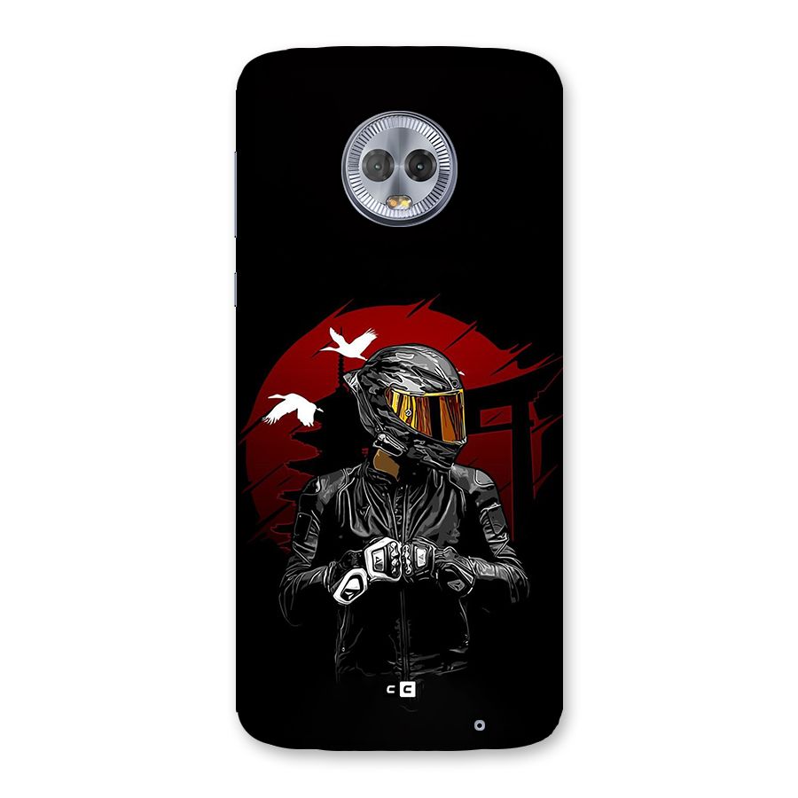 Moto Rider Ready Back Case for Moto G6 Plus