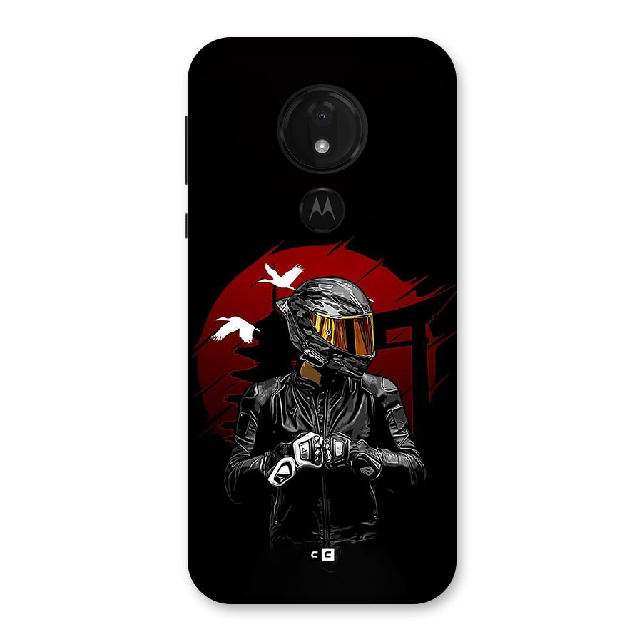 Moto Rider Ready Back Case for Moto G7 Power