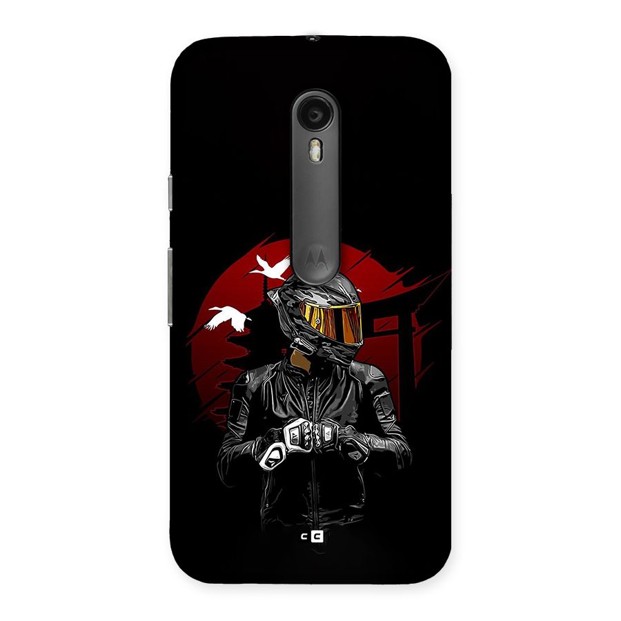 Moto Rider Ready Back Case for Moto G Turbo
