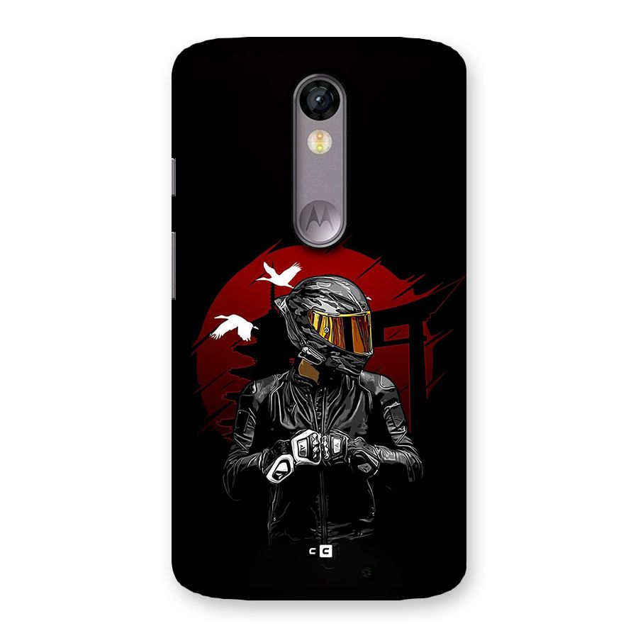 Moto Rider Ready Back Case for Moto X Force