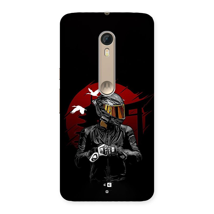 Moto Rider Ready Back Case for Moto X Style