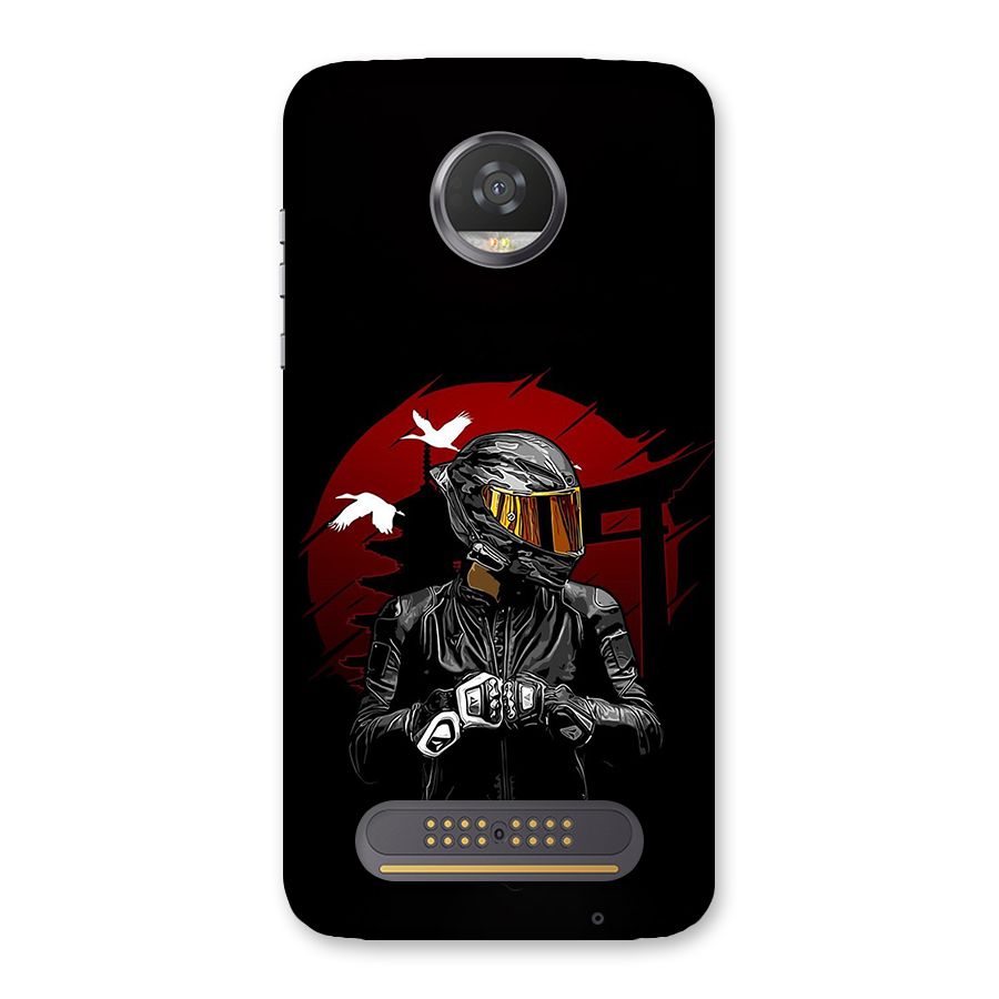 Moto Rider Ready Back Case for Moto Z2 Play