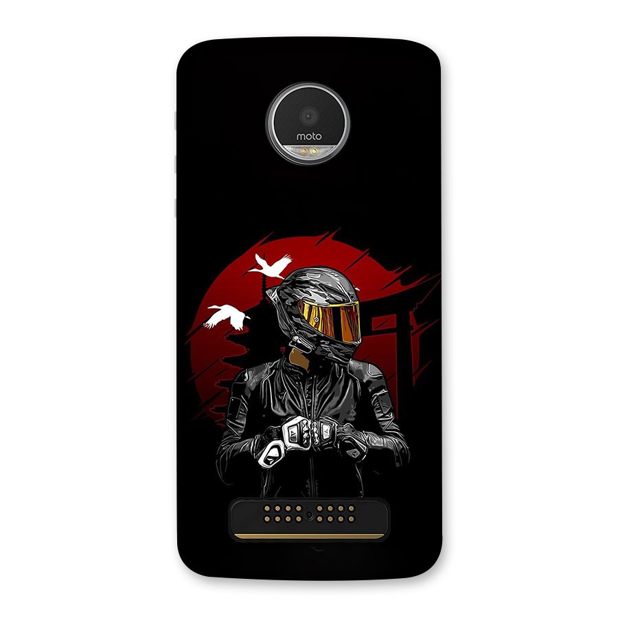 Moto Rider Ready Back Case for Moto Z Play