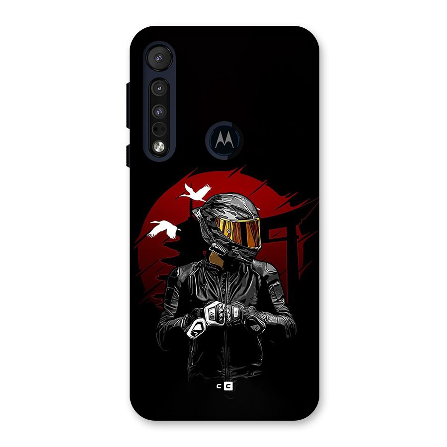 Moto Rider Ready Back Case for Motorola One Macro