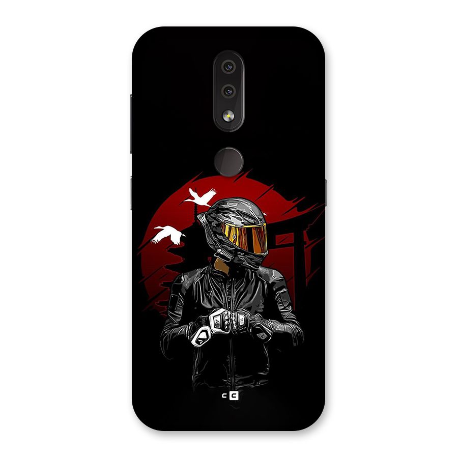 Moto Rider Ready Back Case for Nokia 4.2