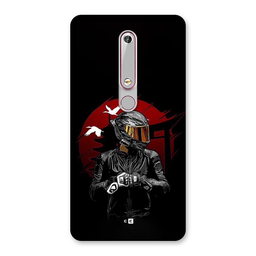 Moto Rider Ready Back Case for Nokia 6.1