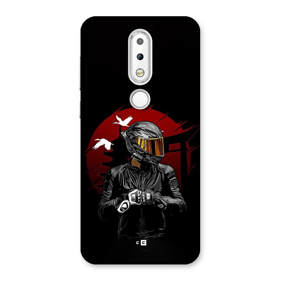 Moto Rider Ready Back Case for Nokia 6.1 Plus