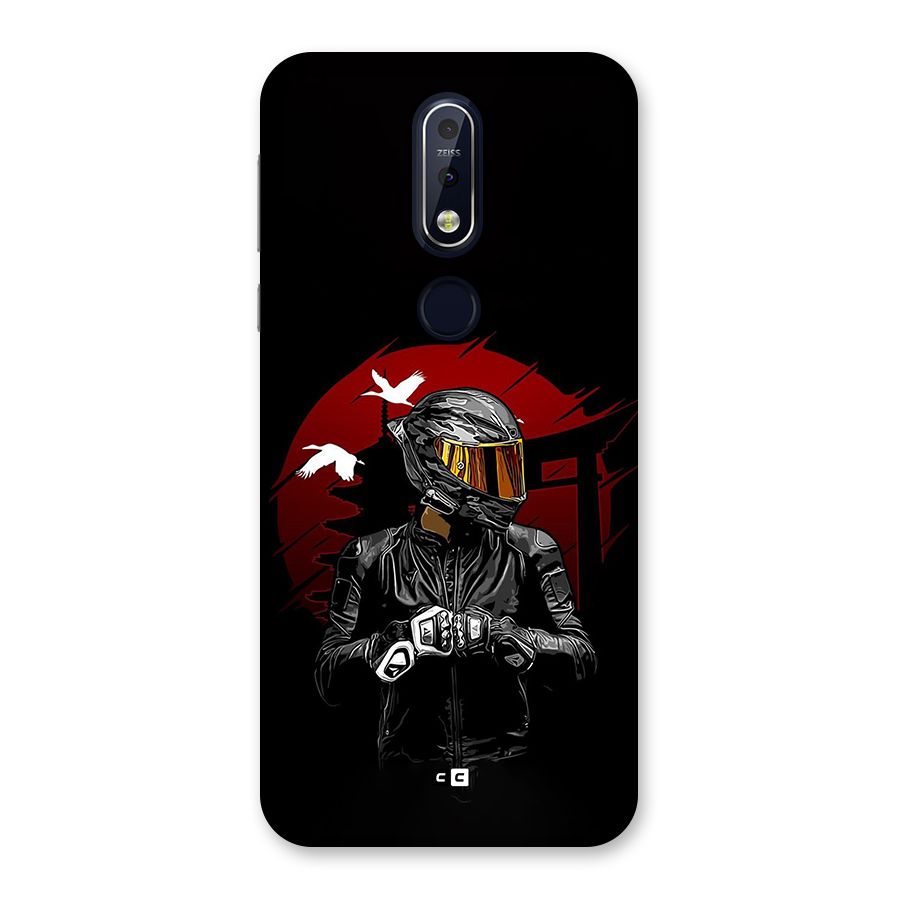 Moto Rider Ready Back Case for Nokia 7.1