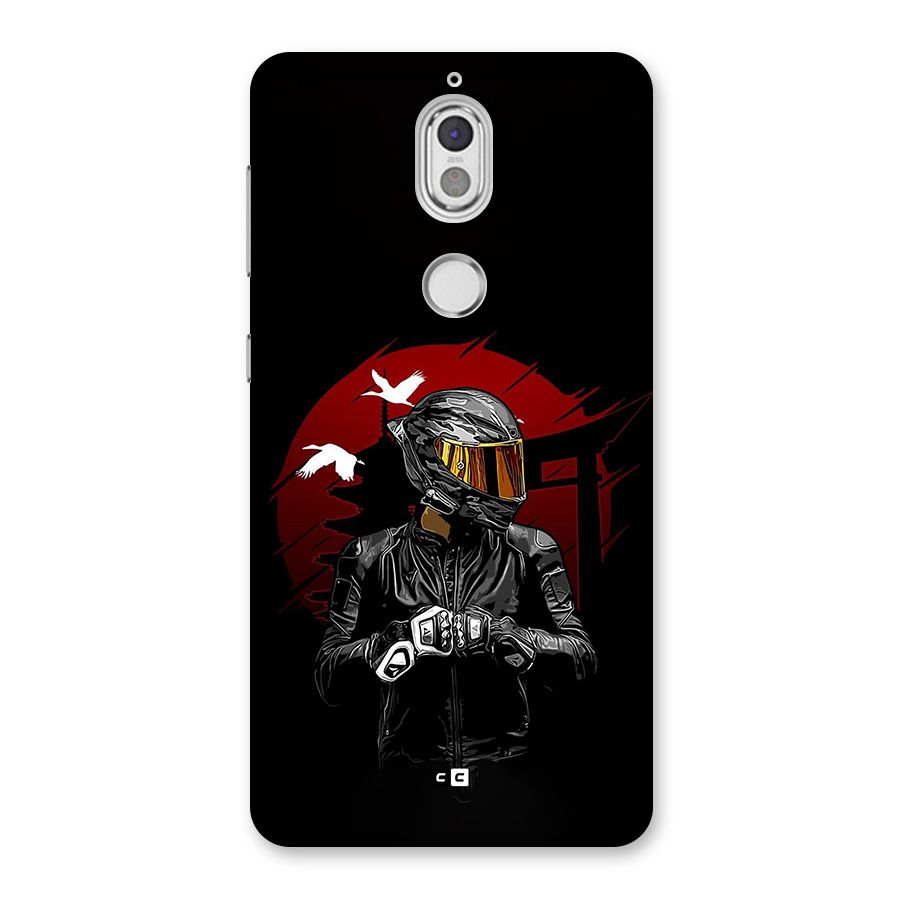Moto Rider Ready Back Case for Nokia 7