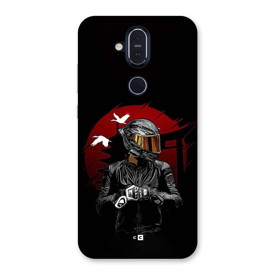 Moto Rider Ready Back Case for Nokia 8.1