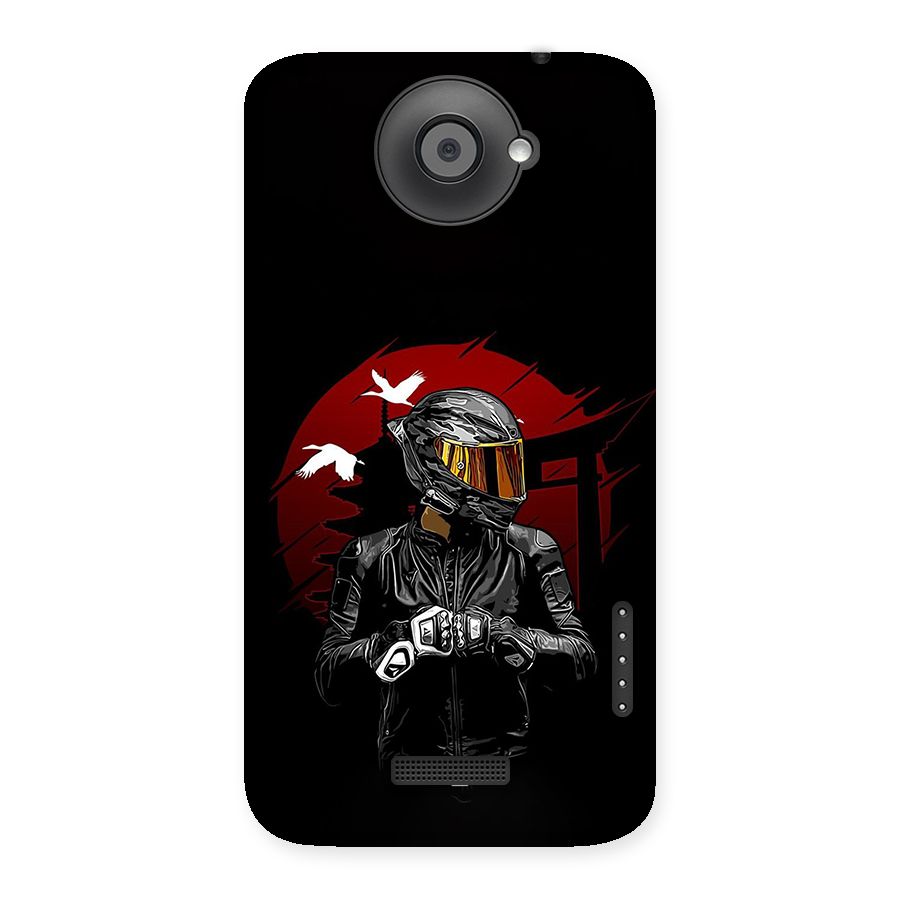 Moto Rider Ready Back Case for One X