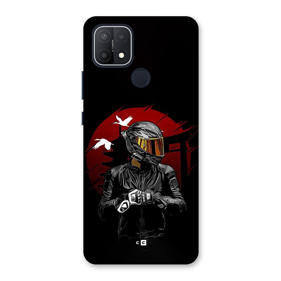 Moto Rider Ready Back Case for Oppo A15