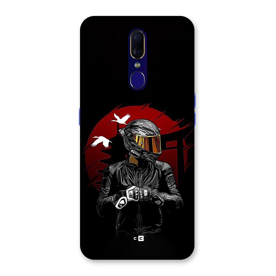 Moto Rider Ready Back Case for Oppo A9