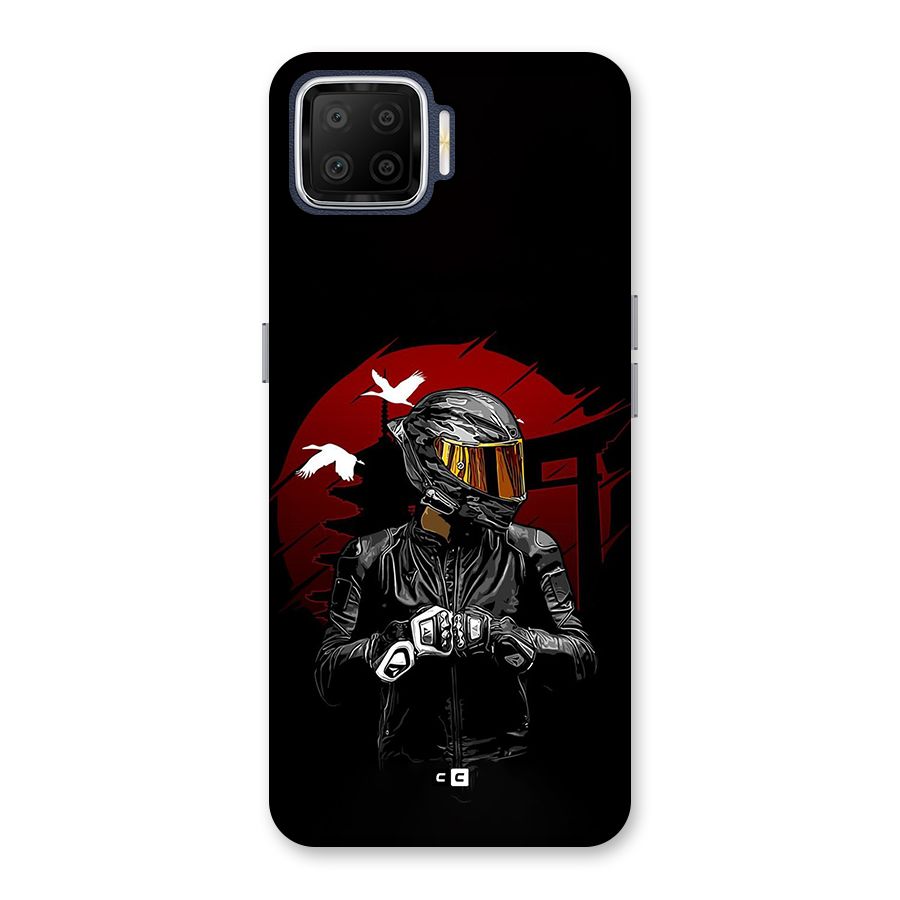Moto Rider Ready Back Case for Oppo F17