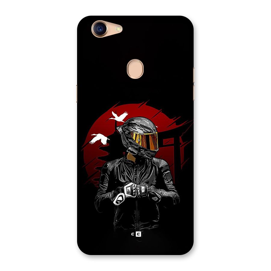 Moto Rider Ready Back Case for Oppo F5