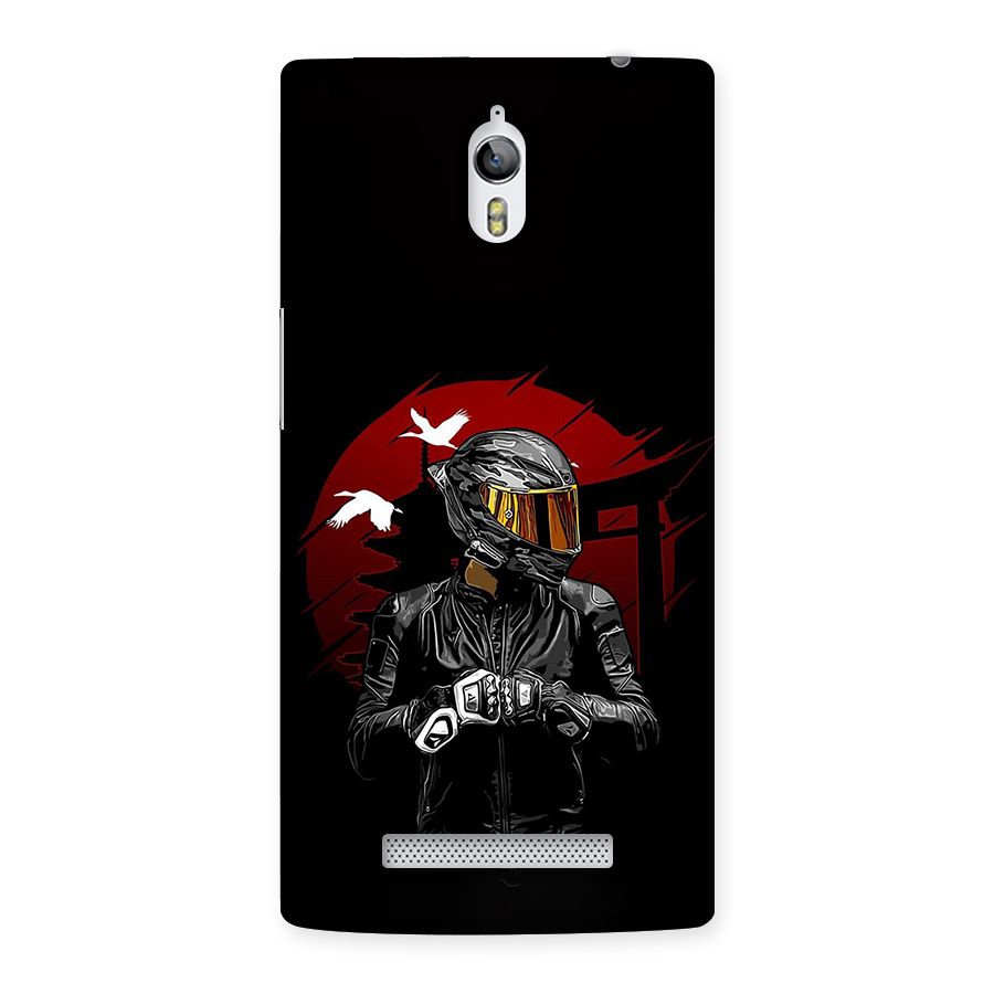 Moto Rider Ready Back Case for Oppo Find 7
